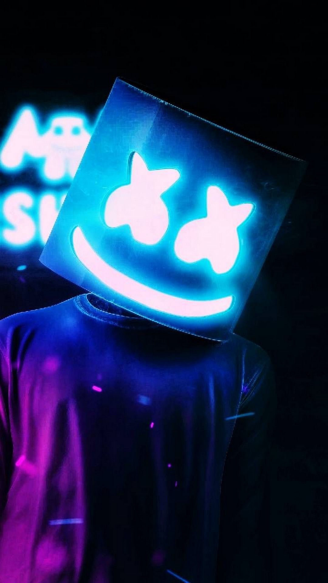 Marshmello iPhone 7 Wallpaper With high-resolution 1080X1920 pixel. You can use this wallpaper for your iPhone 5, 6, 7, 8, X, XS, XR backgrounds, Mobile Screensaver, or iPad Lock Screen