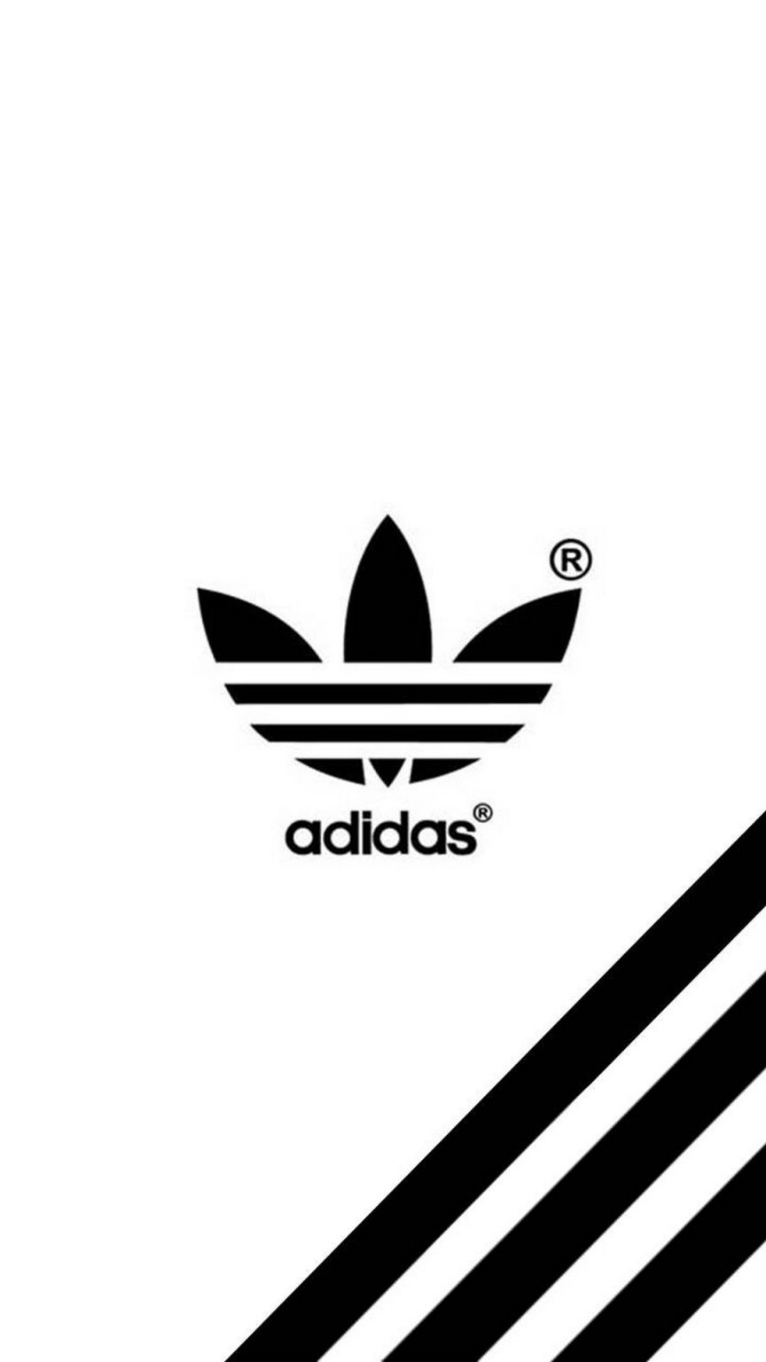 Adidas Logo Wallpaper For iPhone | 3D iPhone Wallpaper 2023