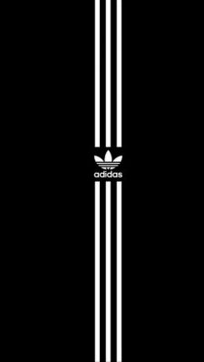 Adidas Logo iPhone 8 Wallpaper With high-resolution 1080X1920 pixel. You can use this wallpaper for your iPhone 5, 6, 7, 8, X, XS, XR backgrounds, Mobile Screensaver, or iPad Lock Screen