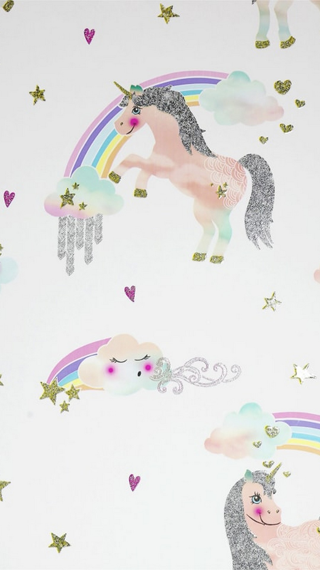 iPhone Wallpaper HD Cute Girly Unicorn | 2021 3D iPhone Wallpaper