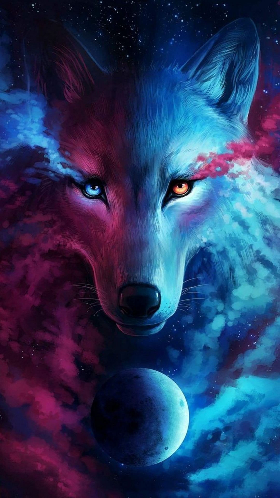 iPhone Wallpaper HD Cool Wolf With high-resolution 1080X1920 pixel. You can use this wallpaper for your iPhone 5, 6, 7, 8, X, XS, XR backgrounds, Mobile Screensaver, or iPad Lock Screen
