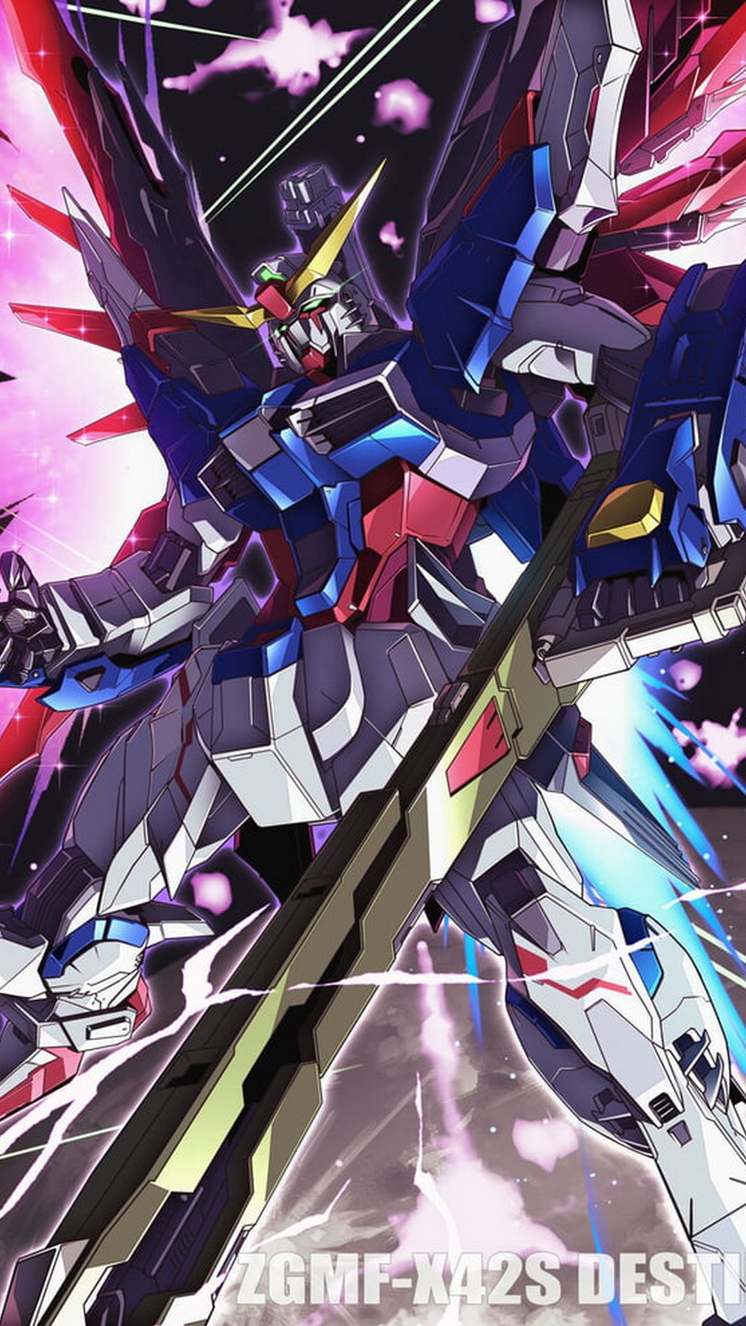 Gundam Wallpaper for iPhone with high-resolution 1080x1920 pixel. You can use this wallpaper for your iPhone 5, 6, 7, 8, X, XS, XR backgrounds, Mobile Screensaver, or iPad Lock Screen