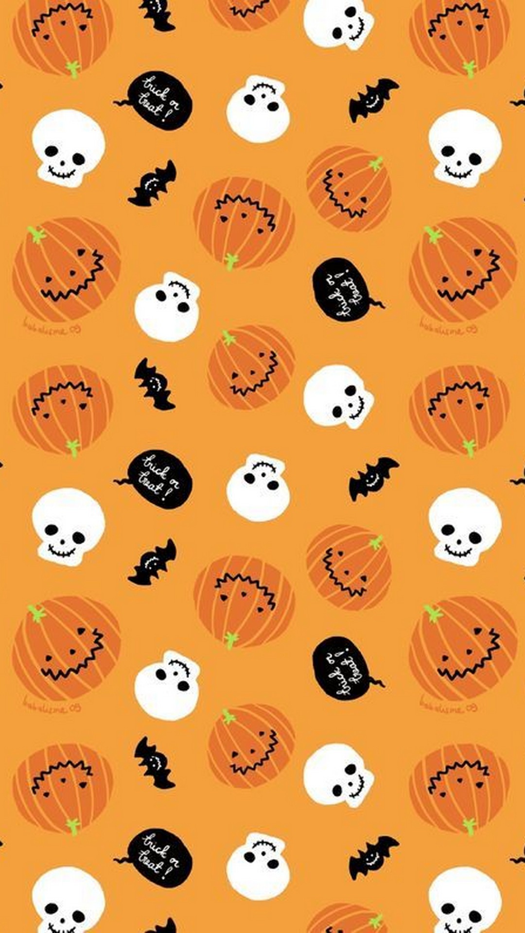 Cute Halloween iPhone X Wallpaper With high-resolution 1080X1920 pixel. You can use this wallpaper for your iPhone 5, 6, 7, 8, X, XS, XR backgrounds, Mobile Screensaver, or iPad Lock Screen