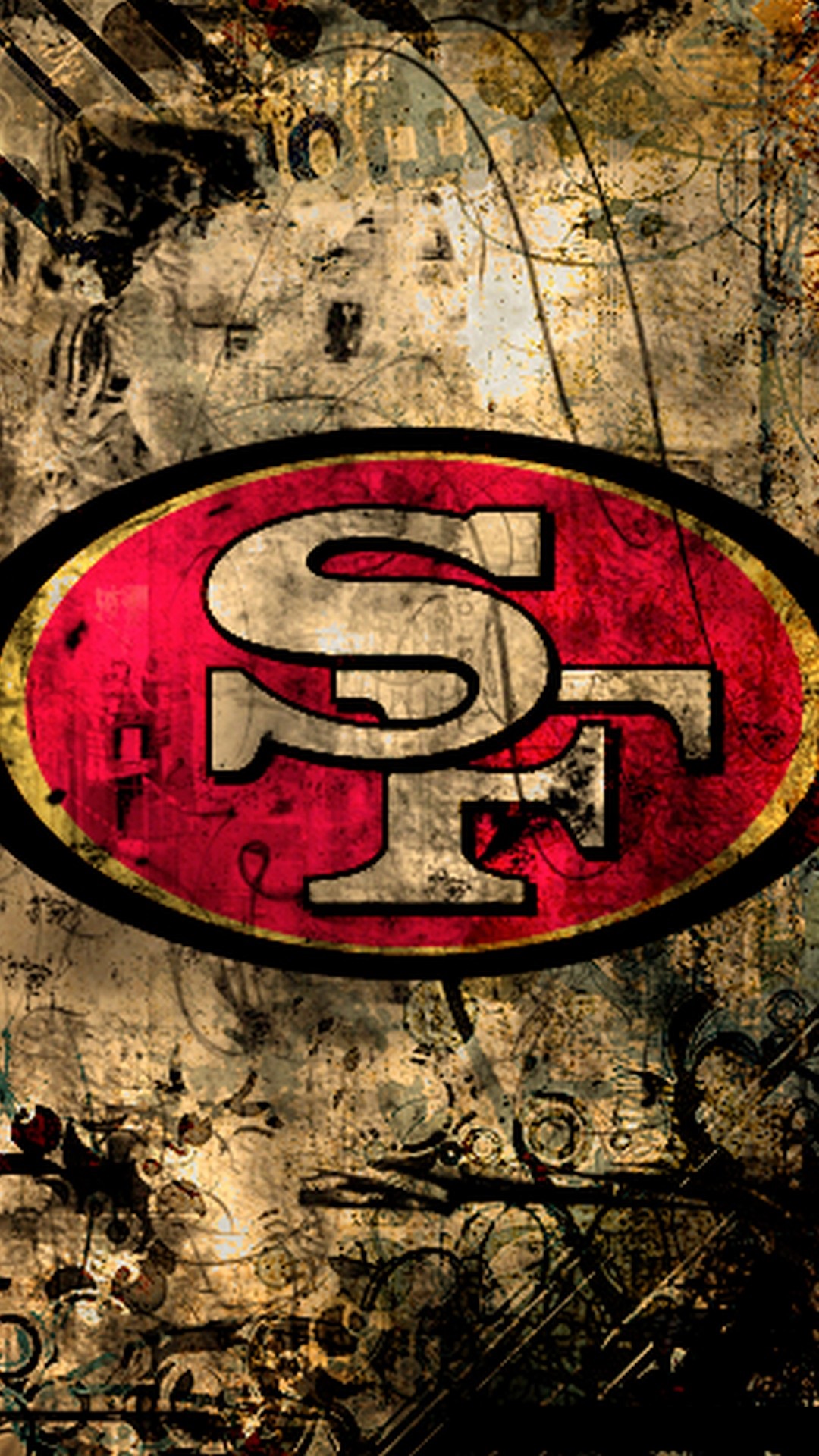 iPhone Wallpaper HD San Francisco 49ers with high-resolution 1080x1920 pixel. You can use this wallpaper for your iPhone 5, 6, 7, 8, X, XS, XR backgrounds, Mobile Screensaver, or iPad Lock Screen